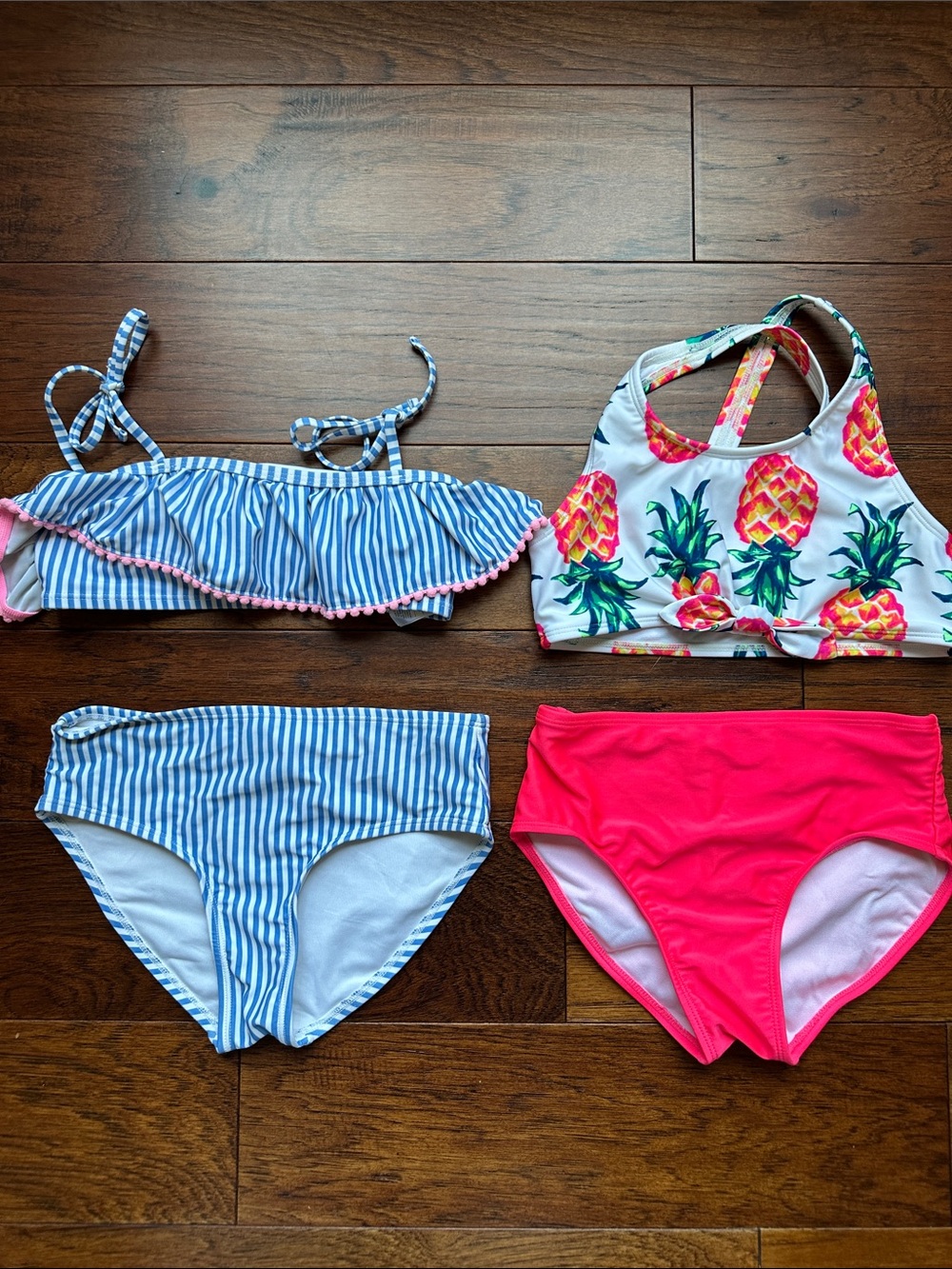 Girls two piece swimsuit set